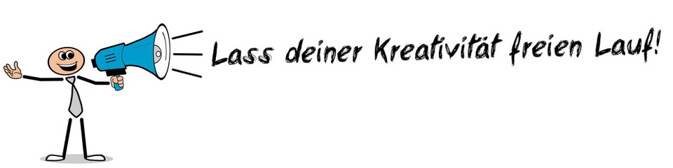 Lass deiner Kreativität freien Lauf! 