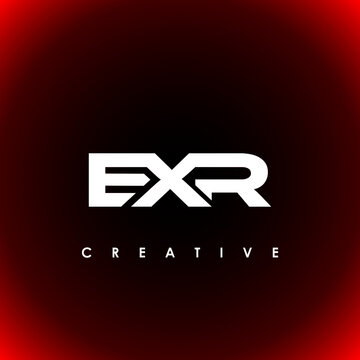 EXR Letter Initial Logo Design Template Vector Illustration