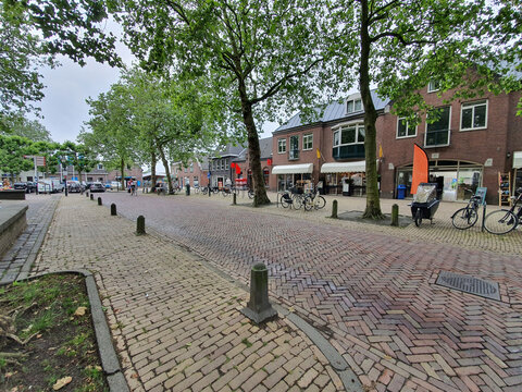 street in the city center of Houten Netherlands