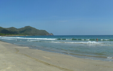 waves , beach , paradise , caribean sea , Venezuela
