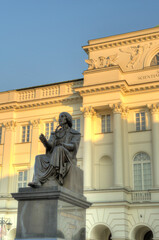 Fototapeta na wymiar Warsaw Old Town, HDR Image