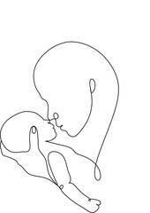 The first days of a newborn's life