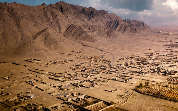 Aerial of Afghanistan
