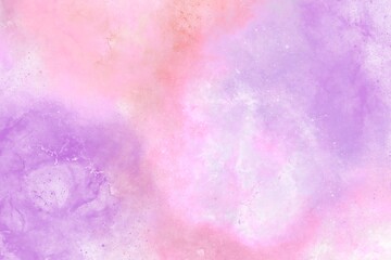 Abstract background with pink and purple template and white light.