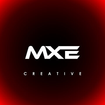 MXE Letter Initial Logo Design Template Vector Illustration