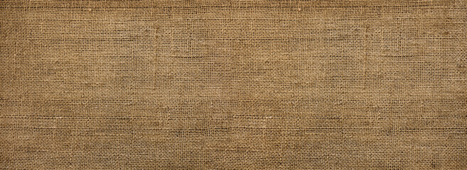 Fototapeta na wymiar old sackcloth texture of jute fabric