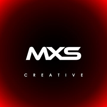MXS Letter Initial Logo Design Template Vector Illustration