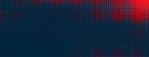 red halftone pattern on dark background