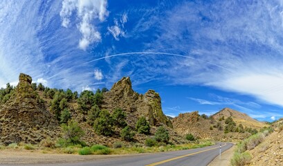 Seven Mile Canyon, Nevada