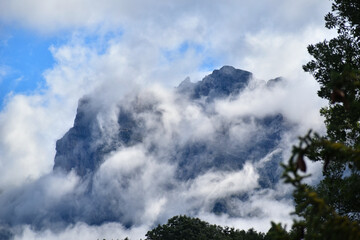 Nuage, ciel, Montagne