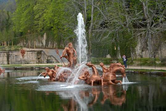 la granja de San idelfonso. segovia. Espa&ntilde;a