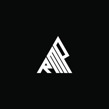 RMP letter logo creative design. RMP unique design