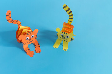 paper tiger craft for kids