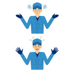 困る＆呆れる清掃業の男性