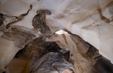 ancient chalk caves in beit guvrin park