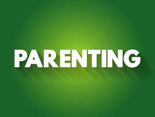 Parenting text quote, concept background