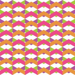 fabric Abstract seamless background pattern with rhomboids. Vector graphic illustration in full color.