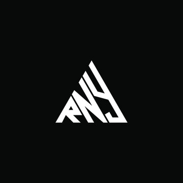 RNY letter logo creative design. RNY unique design
