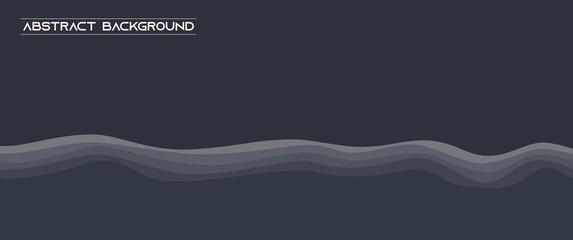 Abstract wavy monochrome background design concept good for background, backdrop, web background, minimalist wallpaper, typography background.