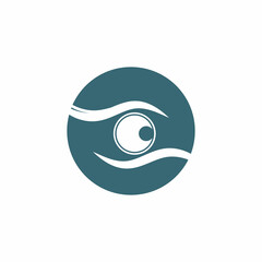 Branding Identity Corporate Eye Care vector logo design