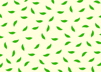 background design with leaf pattern pattern