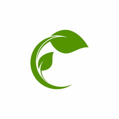 Leaf icon Vector Illustration design Logo template