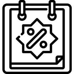 discount line icon
