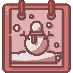 winter Two Tone icon