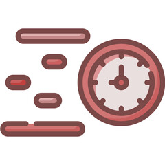 fast time Two Tone icon