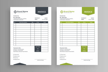 Invoice template