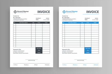 Invoice template