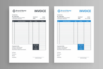 Invoice template
