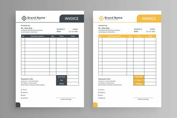 Invoice template