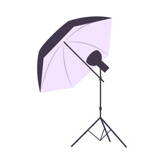 Photo Lighting Umbrella Composition
