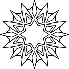 Obraz premium Mandala Art can be used for artwork decoration, coloring or tattoo design.