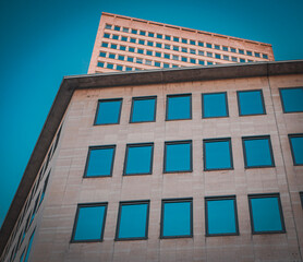 windows of a building