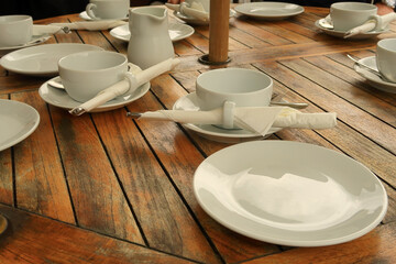 A Table laid for afternoon tea