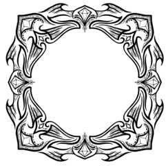 Mandala Art can be used for artwork decoration, coloring or tattoo design.