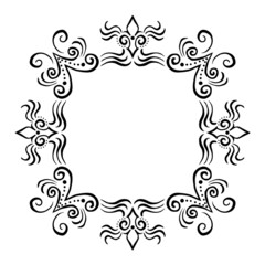 Mandala Art can be used for artwork decoration, coloring or tattoo design.