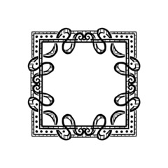 Mandala Art can be used for artwork decoration, coloring or tattoo design.