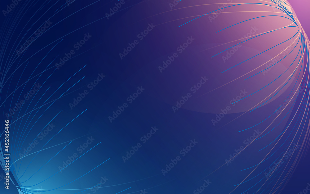 Leinwandbilder global network connection. science and technology abstract background. vector illustration