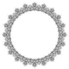 Mandala Art can be used for artwork decoration, coloring or tattoo design.