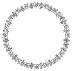 Mandala Art can be used for artwork decoration, coloring or tattoo design.