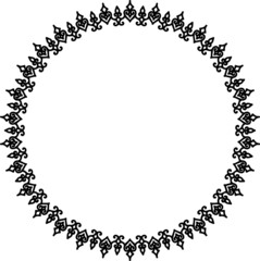 Mandala Art can be used for artwork decoration, coloring or tattoo design.