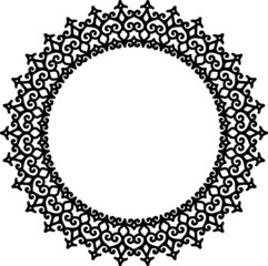 Mandala Art can be used for artwork decoration, coloring or tattoo design.