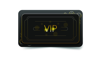 Abstract Dark Gold And Black Vip Card Template Vector Design Style Premium Luxury Template Premium Quality Invintation Poster