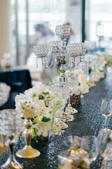 WEDDING TABLE RESTAURANT DECORATION