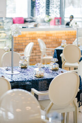 WEDDING TABLE RESTAURANT DECORATION