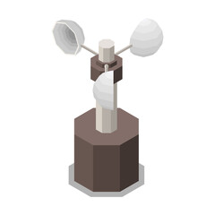 Weather Vane Isometric Composition
