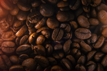 Coffee Beans Background Wallpaper Texture